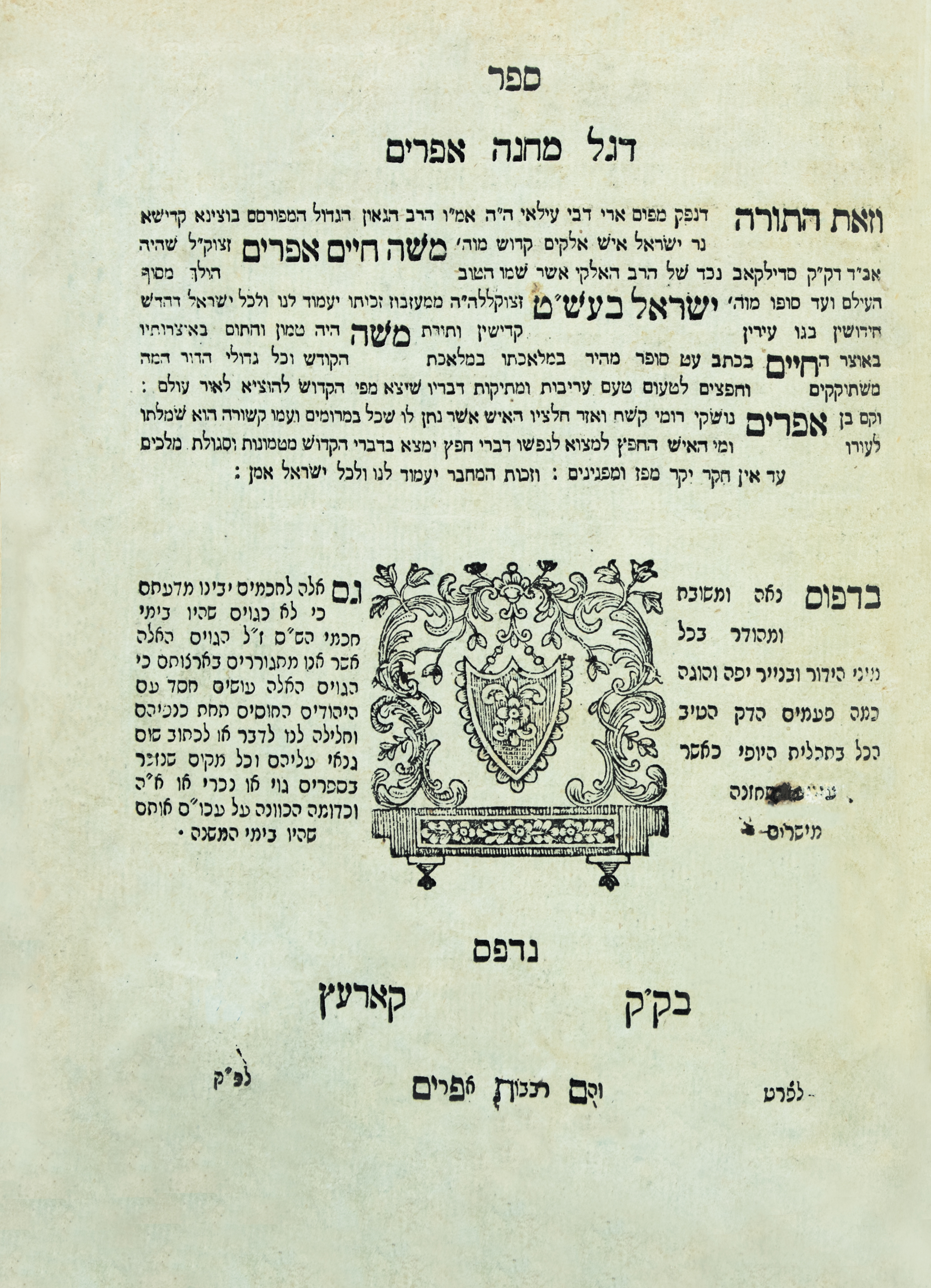 דגל מחנה אפרים